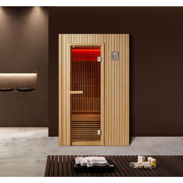 Инфракрасная сауна Mexda WS-1601SR красный кедр 1200*1050*1900